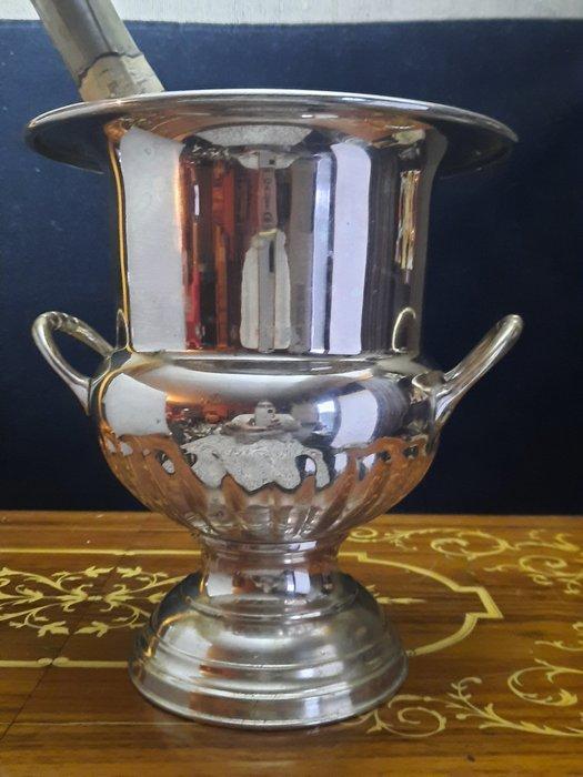 Champagne koeler - Verzilverd, verzilverd op de koper, Antiek en Kunst, Antiek | Meubels | Tafels