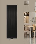 160x50 Verticale radiator T20 - C6 Geribbeld Mat Zwart, Doe-het-zelf en Verbouw, Ophalen of Verzenden, Nieuw