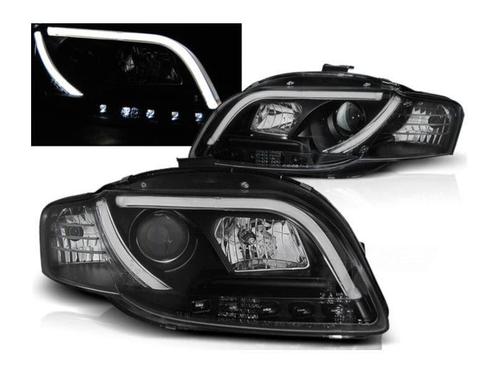 LED Tube koplampen Black geschikt voor Audi A4 B7, Auto-onderdelen, Verlichting, Nieuw, Audi, Verzenden