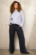 ZHENZI streep sweaterbroek met bies Maat:, Verzenden, Nieuw, Overige kleuren