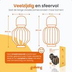 2dekans | Goliving Solar Tafellamp Nova – Buitenlamp – 2, Huis en Inrichting, Ophalen of Verzenden, Zo goed als nieuw
