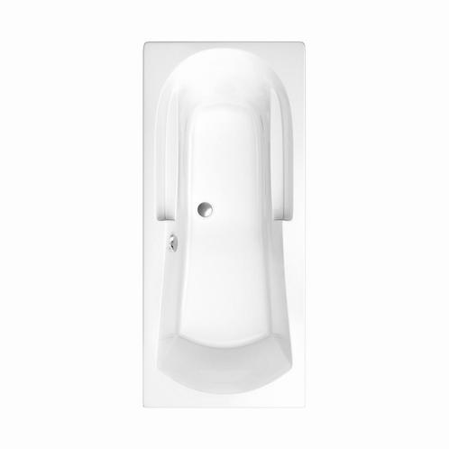 Ligbad Allibert Namea Rechtoek Toplax Duobad Wit 180x80 cm, Doe-het-zelf en Verbouw, Sanitair, Ophalen of Verzenden