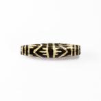 Oud Birma, Pyu Gefossiliseerd palmhout Cilindrische Pumtek, Sieraden, Tassen en Uiterlijk, Antieke sieraden