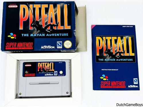 Super Nintendo / Snes - Pitfall - The Mayan Adventure - EUR, Spelcomputers en Games, Games | Nintendo Super NES, Gebruikt, Verzenden