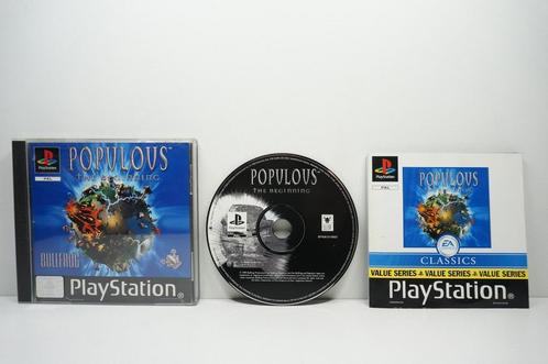 Populous: The Beginning Garantie & morgen in huis!, Spelcomputers en Games, Spelcomputers | Sony PlayStation 1, Zo goed als nieuw