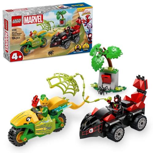 LEGO Marvel 11198 Spin en Electro Achtervolging met, Kinderen en Baby's, Speelgoed | Duplo en Lego, Nieuw, Lego, Verzenden