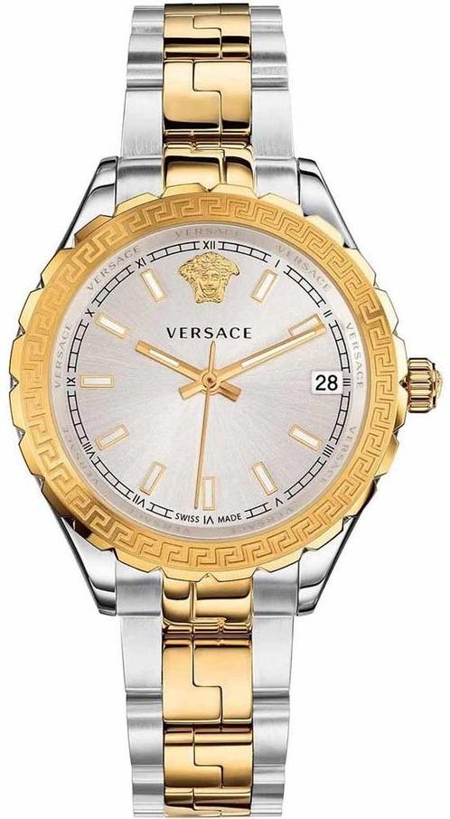 Versace V12030015 Hellenyium dames horloge, Sieraden, Tassen en Uiterlijk, Horloges | Dames, Staal, Nieuw, Staal, Overige merken