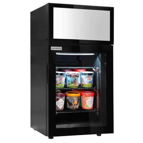 GGM Gastro | Minibar vriezer - 460mm - met 1 glazen deur & |, Witgoed en Apparatuur, Koelkasten en IJskasten, 140 tot 160 cm, Nieuw