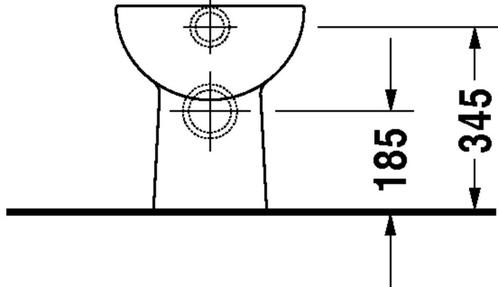 Duravit Staande toiletpot van €152.00 voor €81.84, Doe-het-zelf en Verbouw, Sanitair, Toilet, Nieuw, Ophalen of Verzenden