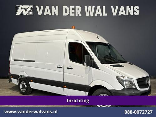 Mercedes-Benz Sprinter 316 CDI 164pk L2H2 Inrichting Euro6, Auto's, Bestelauto's, Lease, Handgeschakeld, Financial lease, Diesel