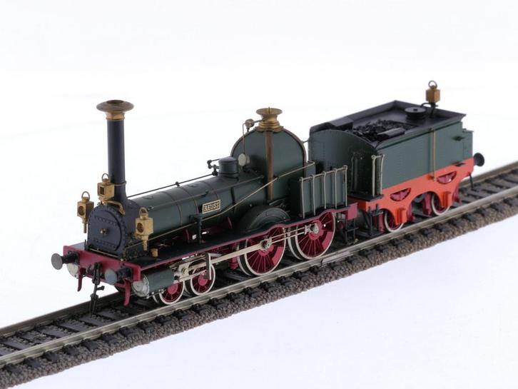 Schaal H0 Metropolitan 720 stoomlocomotief 2/4 Rhein-Reus..., Hobby en Vrije tijd, Modeltreinen | H0, Gelijkstroom, Locomotief