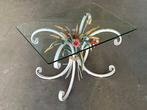 Salontafel - inu-n 12150-1 - Glas, Metaal - Het regentschap, Antiek en Kunst, Curiosa en Brocante