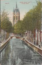 DELFT Oude Delft met Oude Kerk, Verzenden, Gelopen