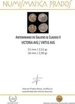 Romeinse Rijk. Galieno & Claudio II. Antoninianus VICTORIA