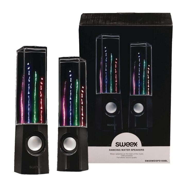 Nieuwe Sweex SW20WDSPS100BL met garantie, Computers en Software, Pc speakers, Nieuw, Ophalen of Verzenden
