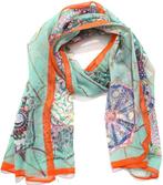 Zomer sjaal Extra Dun 150x50cm Groen, Kleding | Dames, Mutsen, Sjaals en Handschoenen, Nieuw
