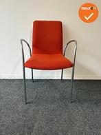 Kusch & Co Ona Plaza - Vergaderstoel Oranje Gestoffeerd - Vi, Vergader- of Presentatieruimte, Ophalen of Verzenden, Gebruikt, Stoel