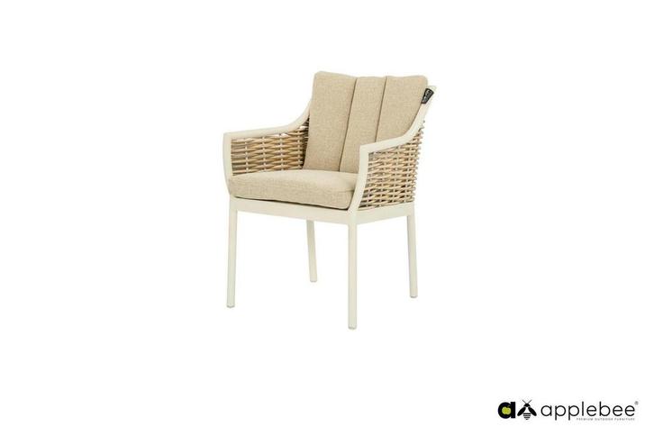 Apple Bee Milou dining chair Oyster  * Sale * |, Tuin en Terras, Tuinsets en Loungesets, Ophalen of Verzenden