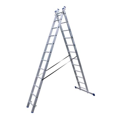 ACTIE! Alumexx ladder 2- en 3-Delig DHZ, Doe-het-zelf en Verbouw, Ladders en Trappen, Nieuw, Verzenden