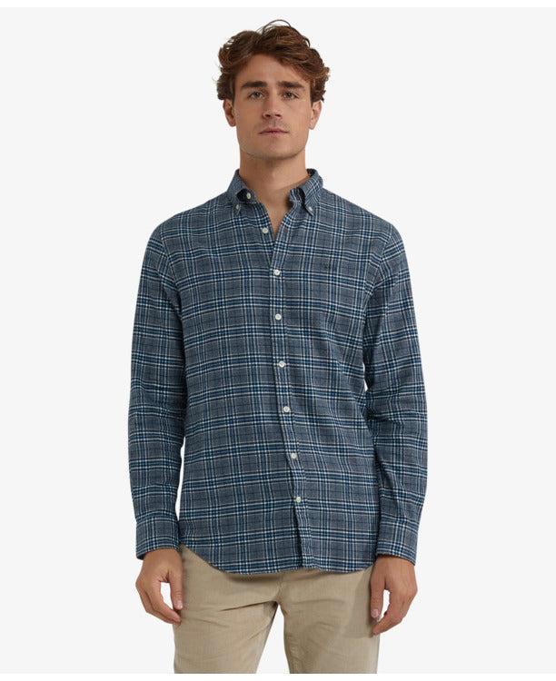 2dekans | McGregor Flannel Twill Check Shirt Heren – 100%, Kleding | Heren, Overhemden, Zo goed als nieuw, Ophalen of Verzenden