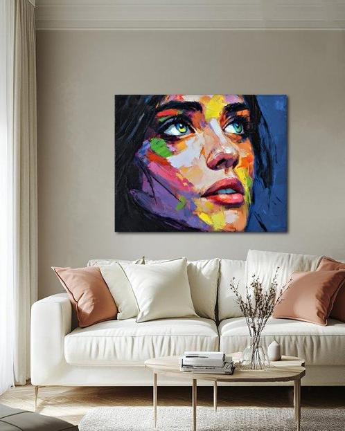 Michael Mey - Vivid Gaze - XL, Antiek en Kunst, Kunst | Schilderijen | Modern