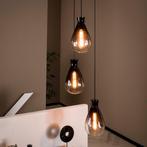 *WOONWINKEL* Trapse Hanglamp Met Glazen Druppels, Huis en Inrichting, Lampen | Hanglampen, Nieuw, Verzenden