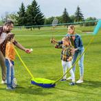TRUUSK SPORTNOW 2 In 1 Badminton Set, Badmintonnet Met Stand, Verzenden, Nieuw