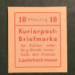 Duitsland - lokale postgebieden 1945 - Lauterbach :, Postzegels en Munten, Postzegels | Europa | Duitsland, Gestempeld