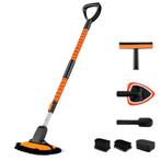 LIVSK Autowasborstel Set met Telescoopsteel - Verstelbare Ha, Verzenden, Nieuw