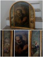 Assemblage - Trittico - XIX secolo - Paneel - Canvas