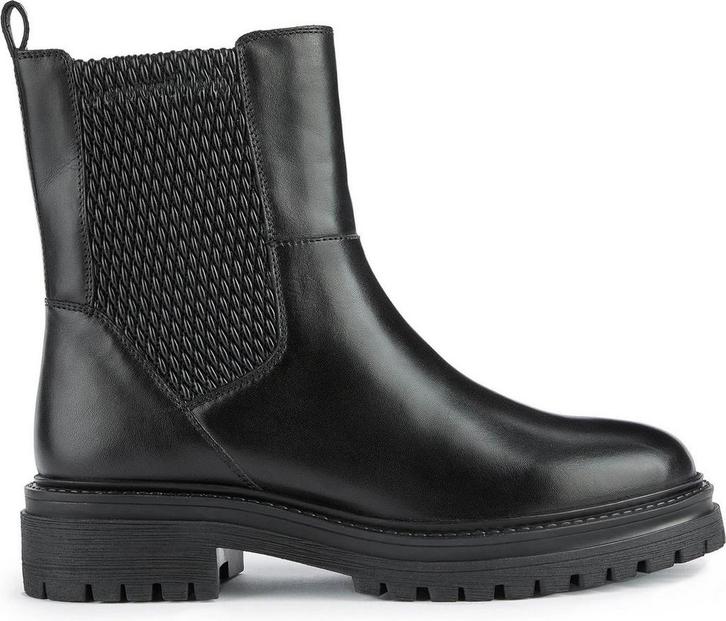 Geox - maat 41 - Zwarte Korte Laars, Kleding | Dames, Schoenen, Verzenden