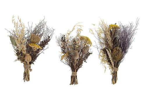 Mini driedflower bouquet 23cm assortie Boeket in krafthoes, Hobby en Vrije tijd, Knutselen, Nieuw, Ophalen of Verzenden