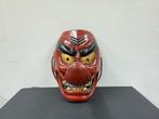 Noh masker - Kyogen Theatermasker Tengu Tamukayama-schrijn, Antiek en Kunst