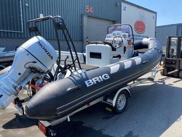 BRIG Navigator 570 (2016) – Honda 100pk – Zeer nette RIB beschikbaar voor biedingen
