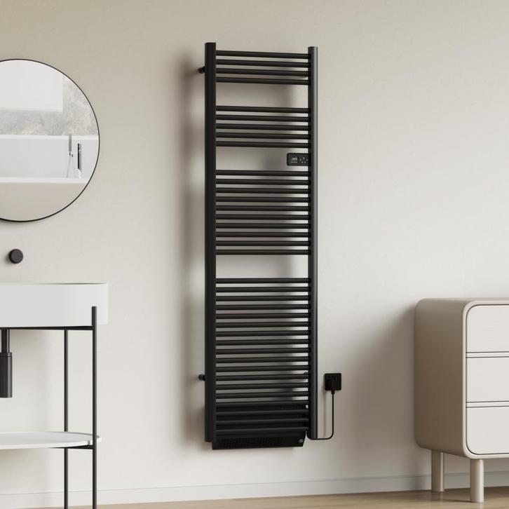 Elektrische Handdoekradiator BWS Dusk 184x54x13.3 cm 2000W, Doe-het-zelf en Verbouw, Sanitair, Overige typen, Nieuw, Ophalen of Verzenden