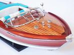 Maquette Riva Aquarama 67 cm bois Luxe 1:12 - Modelboot, Hobby en Vrije tijd, Nieuw
