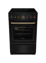€649 Gorenje GECS5B70CLB cm. 50 - 4 elektrische zones + 1, Witgoed en Apparatuur, Fornuizen, Ophalen of Verzenden, Nieuw