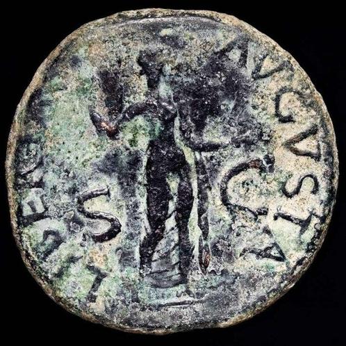 Romeinse Rijk. Claudius I. As Rome mint, 41-42 A.D.., Postzegels en Munten, Munten | Europa | Niet-Euromunten