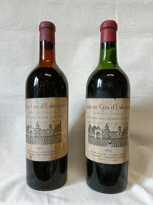 1966 Chateau Cos dEstournel (unknown bottler) -, Verzamelen, Wijnen
