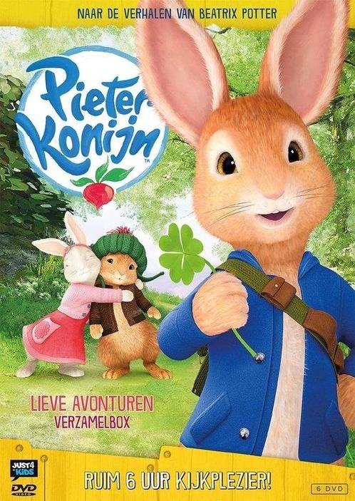 Pieter Konijn Lieve Avonturen (6dvd box) - DVD, Cd's en Dvd's, Dvd's | Tekenfilms en Animatie, Verzenden
