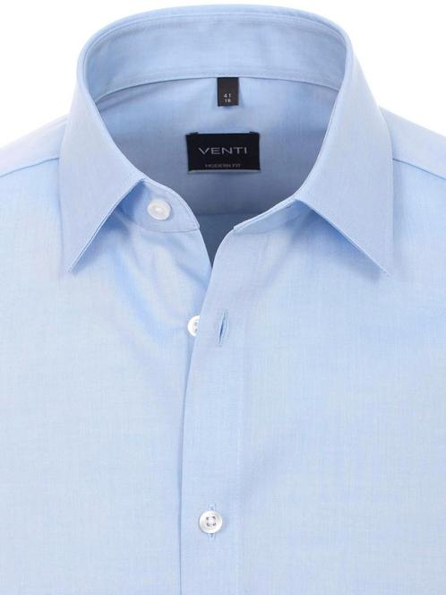 Venti Overhemd Blauw Modern Fit Strijkvrij 1480-115, Kleding | Heren, Overhemden, Blauw, Nieuw, Verzenden