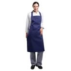 Halterschort horeca - 95(L)x70(B)cm - kobalt, Verzenden, Nieuw in verpakking