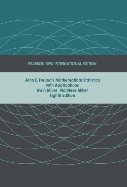 John E. Freunds Mathematical Statistics with A 9781292025001, Boeken, Studieboeken en Cursussen, Zo goed als nieuw, Verzenden
