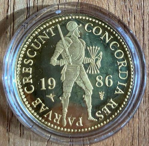 Nederland. Gouden Dukaat 1986, Postzegels en Munten, Munten | Nederland