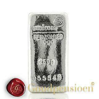 250 Gram Zilverbaar Kopen? LBMA Kwaliteit .999 Puur Zilver, Postzegels en Munten, Edelmetalen en Baren, Zilver, Ophalen of Verzenden