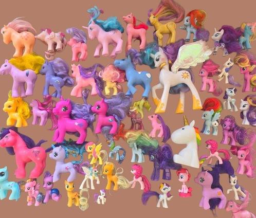 Hasbro My Little Pony - Speelgoed 50 x My Little Pony - lot, Antiek en Kunst, Antiek | Overige Antiek