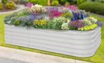 Robuuste Rechthoekige Metalen Tuin Plantenbak 150x60x43cm, Tuin en Terras, Verzenden, Nieuw