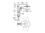 GROHE Vitalio Joy 260 Regendouche - Ø 26 cm - Zonder, Verzenden, Zo goed als nieuw