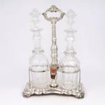 Daniel Jan de Haas - Olie-en-azijnstelletje - .833 zilver, Antiek en Kunst, Antiek | Goud en Zilver