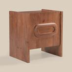 *WOONWINKEL* Vintage Design Nachtkastje Hout, Huis en Inrichting, Slaapkamer | Nachtkastjes, Verzenden, Nieuw
